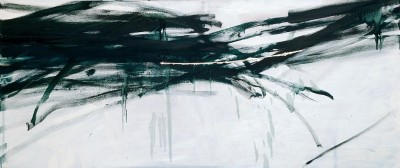 no title, 2010   Oil on canvas
90 x 210 cm