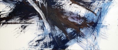 no title, 2010   Oil on canvas
90 x 210 cm