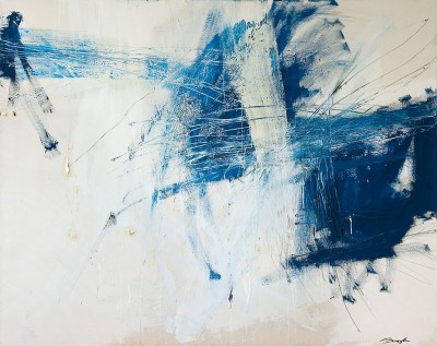 The Change, 2005   Oil and graphite on canvas
119 x 148  cm