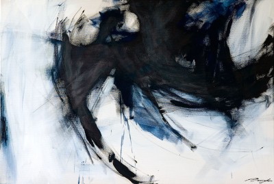 Schwebend, Floating, 2003
Oil on canvas
94 x 140 cm