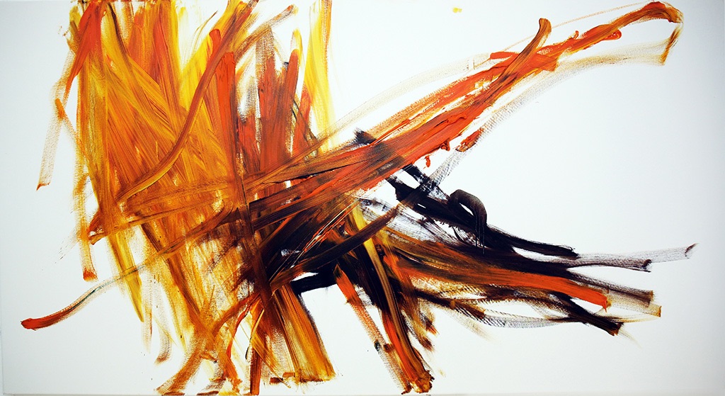 Las Fallas, 2019   Oil on canvas
105 x 195 cm