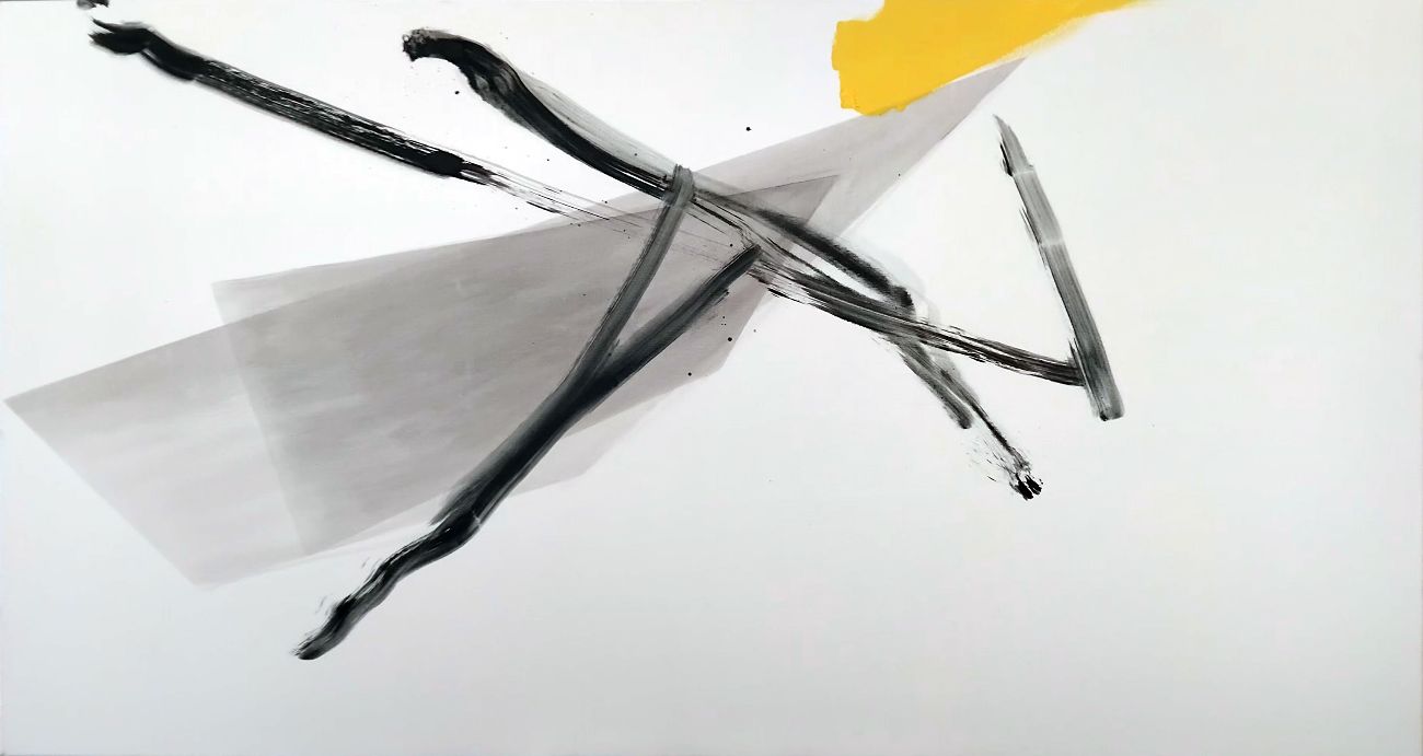 no title, 2026 Oil on canvas 110 x 210 cm