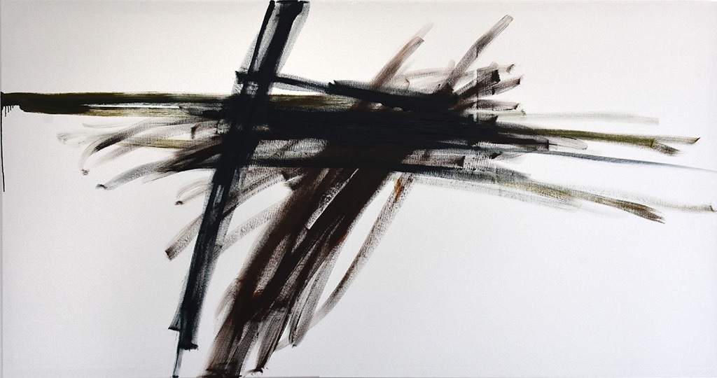 Südwind, 2019   Oil on canvas
110 x 210 cm