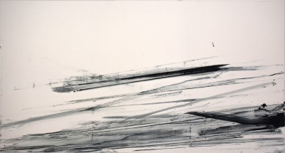 Speed-up, 2020 Oil on canvas
105 x 195 cm